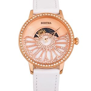BTHBR8205 NWT Women's Mother-of-Pearl Watch